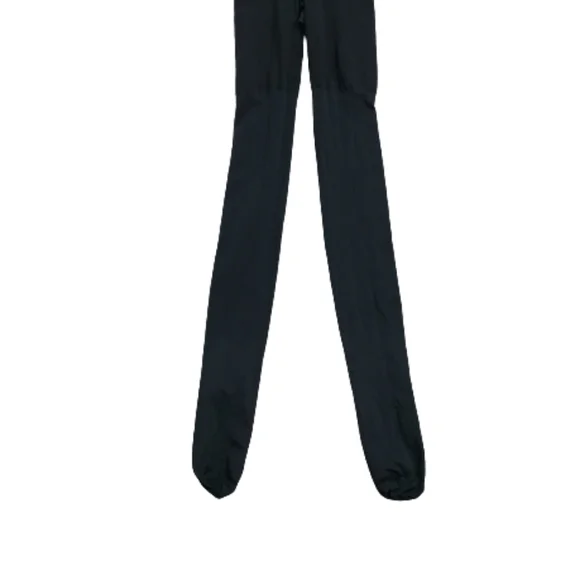 SPANX Black Tights Shapewear Pantyhose Size E/5 - Picture 5 of 12